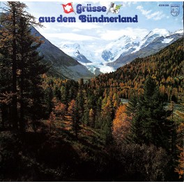 CD-Kopie von Vinyl: Grüsse aus dem Bündnerland - Kapelle Bachmann-Burger u.a. - 1973