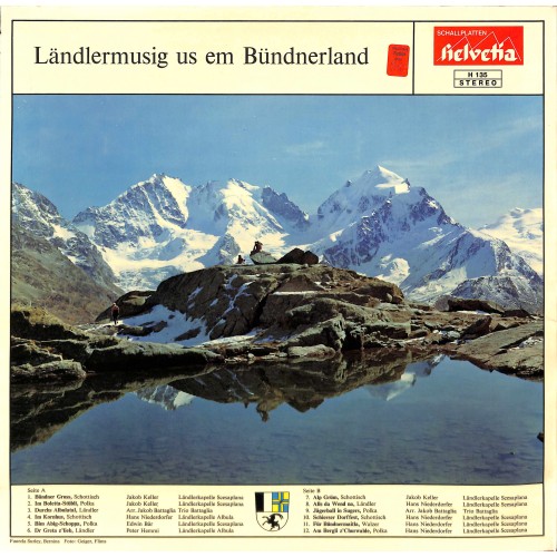 CD-Kopie von Vinyl: Ländlermusig us em Bündnerland - Ländlerkapelle Scesaplana u.a.