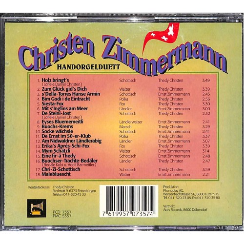 CD Handorgelduett Christen-Zimmermann