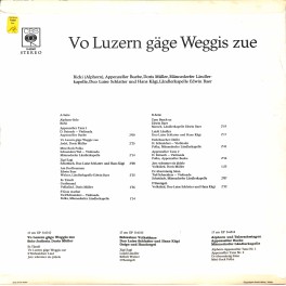 CD-Kopie von Vinyl: Vo Luzern gäge Weggis zue - diverse