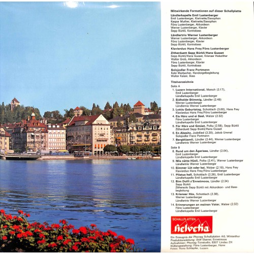 CD-Kopie von Vinyl: Luzern International - diverse
