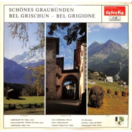 CD-Kopie von Vinyl: Schönes Graubünden - Bel Grischun - Bel Grigione - diverse