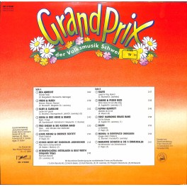 CD-Kopie von Vinyl: Grand der Volksmusik Schweiz '89 - diverse
