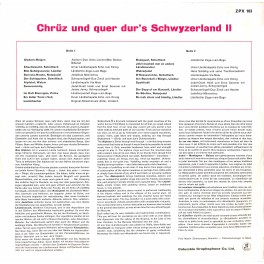 CD-Kopie von Vinyl: Chrüz und quer dur's Schwyzerland II - diverse CD-Kopie von Vinyl: Chrüz und quer dur's Schwyzerland II - diverse