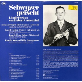 CD-Kopie von Vinyl: Schwyzergeischt (Ländlerweisen Von Hubert Camenzind) - 1979 CD-Kopie von Vinyl: Schwyzergeischt (Ländlerweisen Von Hubert Camenzind) - 1979