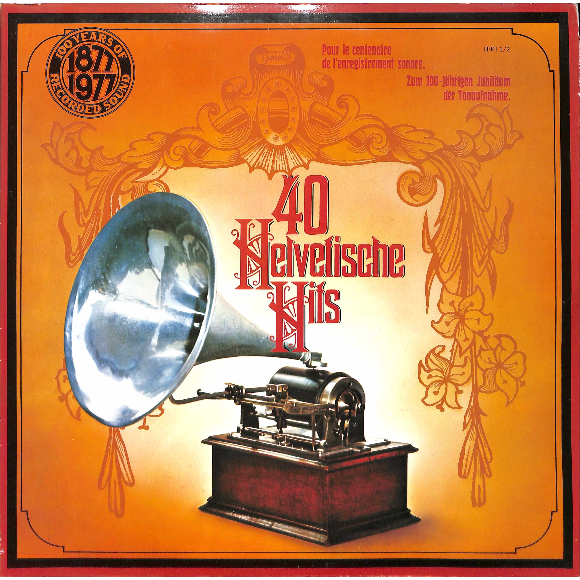 CD-Kopie von Vinyl: 40 Helvetische Hits - diverse - 1977 - 2 LPs CD-Kopie von Vinyl: 40 Helvetische Hits - diverse - 1977 - 2 LPs