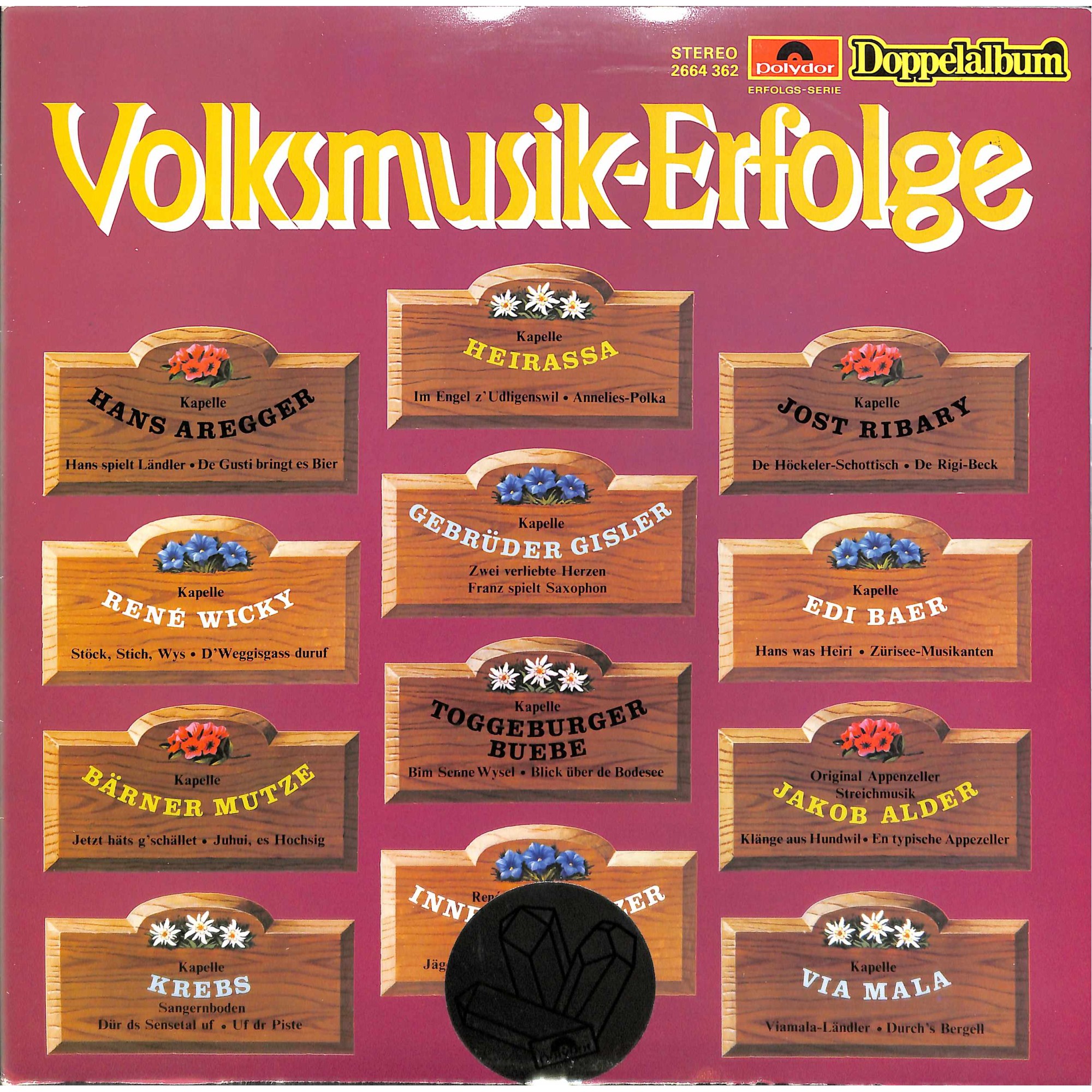 CD-Kopie von Vinyl: Volksmusik-Erfolge - diverse - 2 LPs CD-Kopie von Vinyl: Volksmusik-Erfolge - diverse - 2 LPs