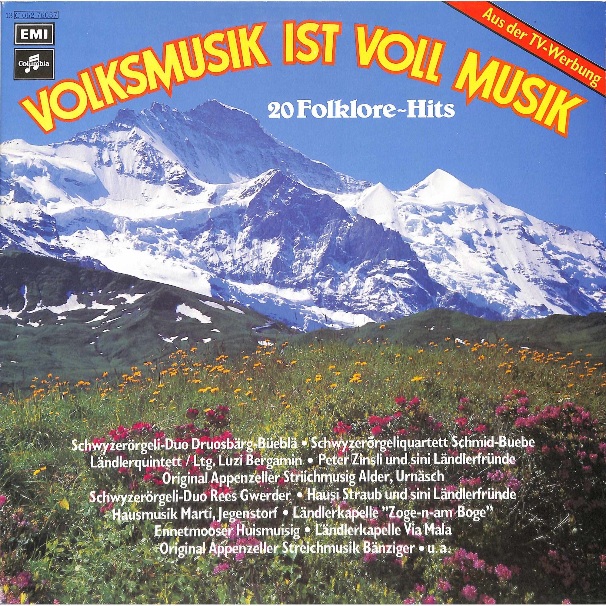 CD-Kopie von Vinyl: Volksmusik ist voll Musik - 20 Folklore-Hits - 1979 CD-Kopie von Vinyl: Volksmusik ist voll Musik - 20 Folklore-Hits - 1979