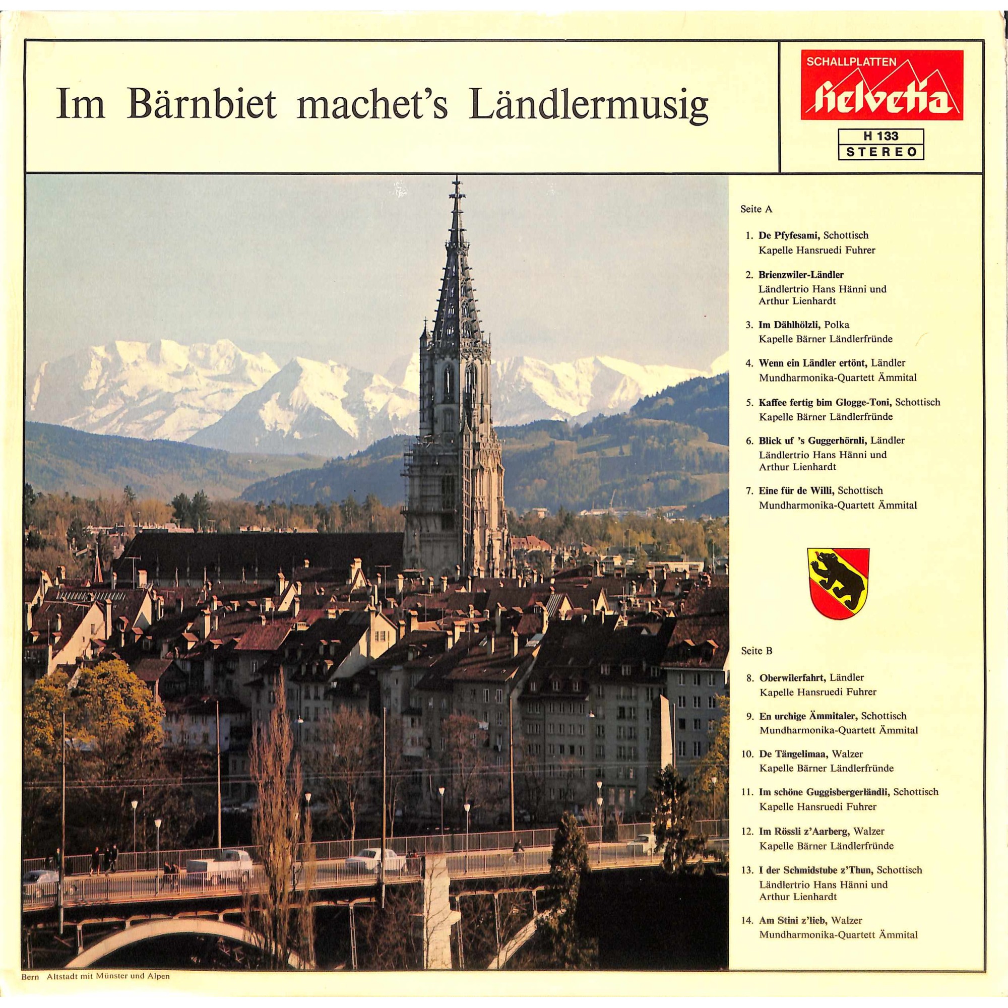 CD-Kopie von Vinyl: Im Bärnbiet machet's Ländlermusig - diverse CD-Kopie von Vinyl: Im Bärnbiet machet's Ländlermusig - diverse