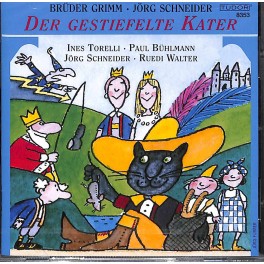 CD der gestiefelte Kater - Hörspiel mit Jörg Schneider u.a.
