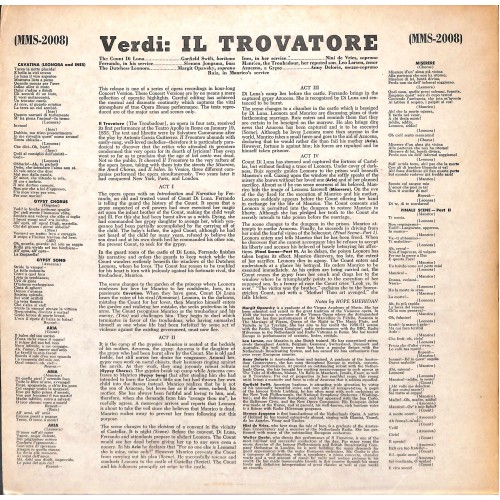 CD + LP:  Verdi, Nederlands Philharmonisch Orchestra, Walter Goehr – Il Trovatore