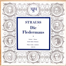 CD + LP: Strauss • Zurich Radio Orchestra • Walter Goehr – Die Fledermaus
