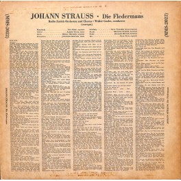CD + LP: Strauss • Zurich Radio Orchestra • Walter Goehr – Die Fledermaus