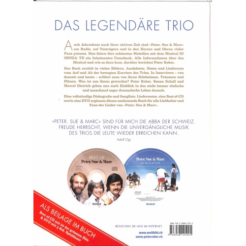 Buch inkl. CD & DVD:  Peter, Sue & Marc - Weltbild Verlag - signiert