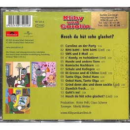 Occ. CD hesch du hütt scho glachet?, Kliby und Caroline Occ. CD hesch du hütt scho glachet?, Kliby und Caroline