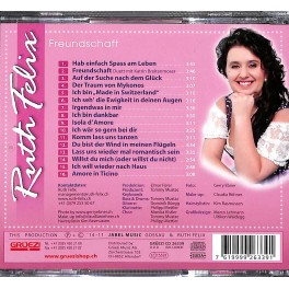 CD Ruth Felix - Freundschaft CD Ruth Felix - Freundschaft