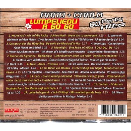 CD Arno + Carlo - Lumpeliedli a go go - 60 Party Hits CD Arno + Carlo - Lumpeliedli a go go - 60 Party Hits