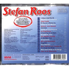 CD Stefan Roos - 100% Schwiizer-Stimmig