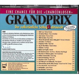 CD Grandprix Eine Chance für die Chancenlosen - 2. Chance CD Grandprix Eine Chance für die Chancenlosen - 2. Chance