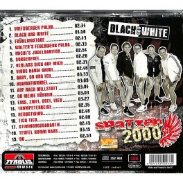 CD Spatzen 2000 - Black and White CD Spatzen 2000 - Black and White