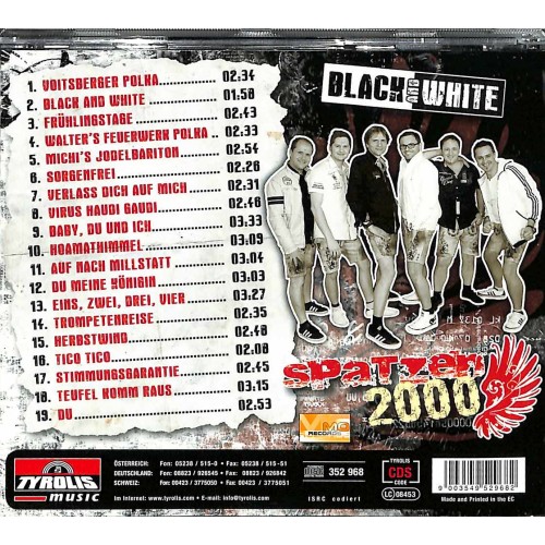 CD Spatzen 2000 - Black and White