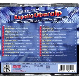 CD S'Bescht vo de Kapelle Oberalp mit Paraguayos und Mariachis - 2CD CD S'Bescht vo de Kapelle Oberalp mit Paraguayos und Mariachis - 2CD