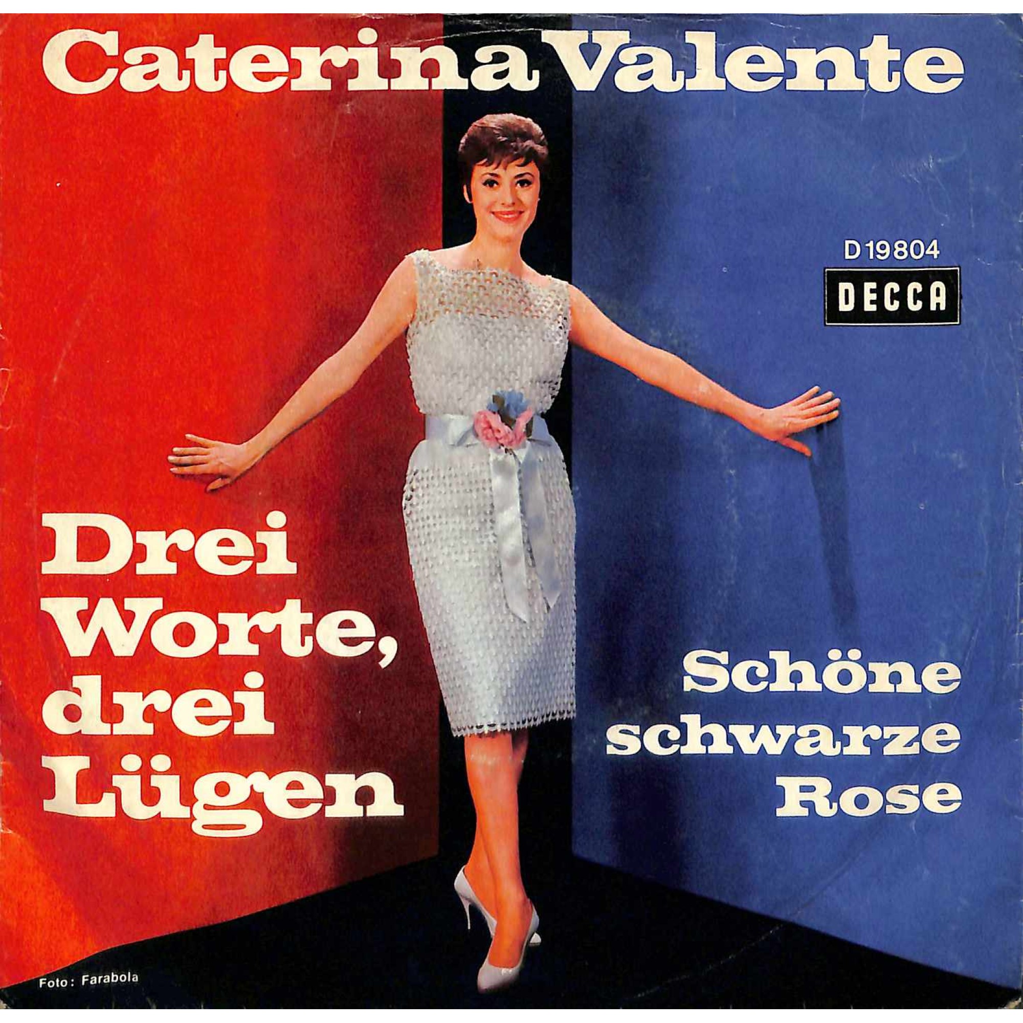 Occ. Single Vinyl: Caterina Valente - Drei Worte, drei Lügen + Schöne schwarze Rose Occ. Single Vinyl: Caterina Valente - Drei Worte, drei Lügen + Schöne schwarze Rose