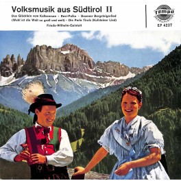 Occ. EP Vinyl: Volksmusik aus Südtirol II - Frieda-Wilhelm-Quintett