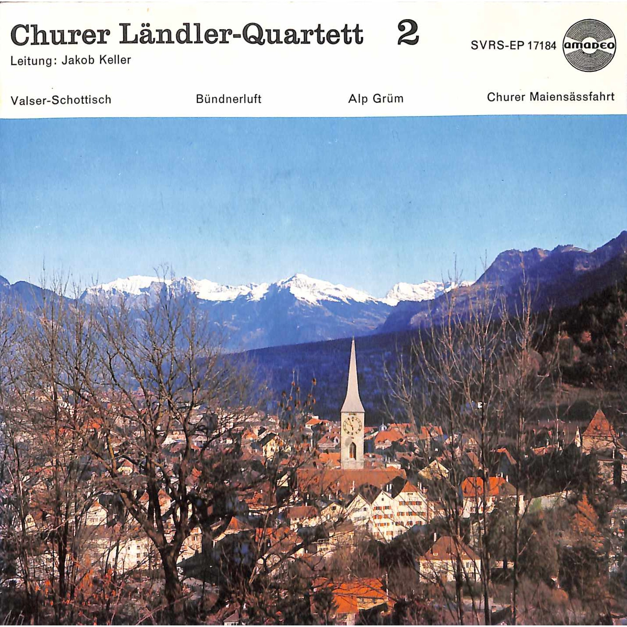 Occ. EP Vinyl: Churer Ländler-Quartett 2, Ltg Jakob Keller - Valser Schottisch u.a. Occ. EP Vinyl: Churer Ländler-Quartett 2, Ltg Jakob Keller - Valser Schottisch u.a.