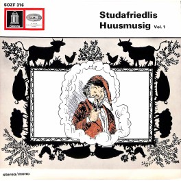 Occ. EP Vinyl: Studafriedlis Huusmusig Vol. 1 - Grau-Weiss-Blau u.a.