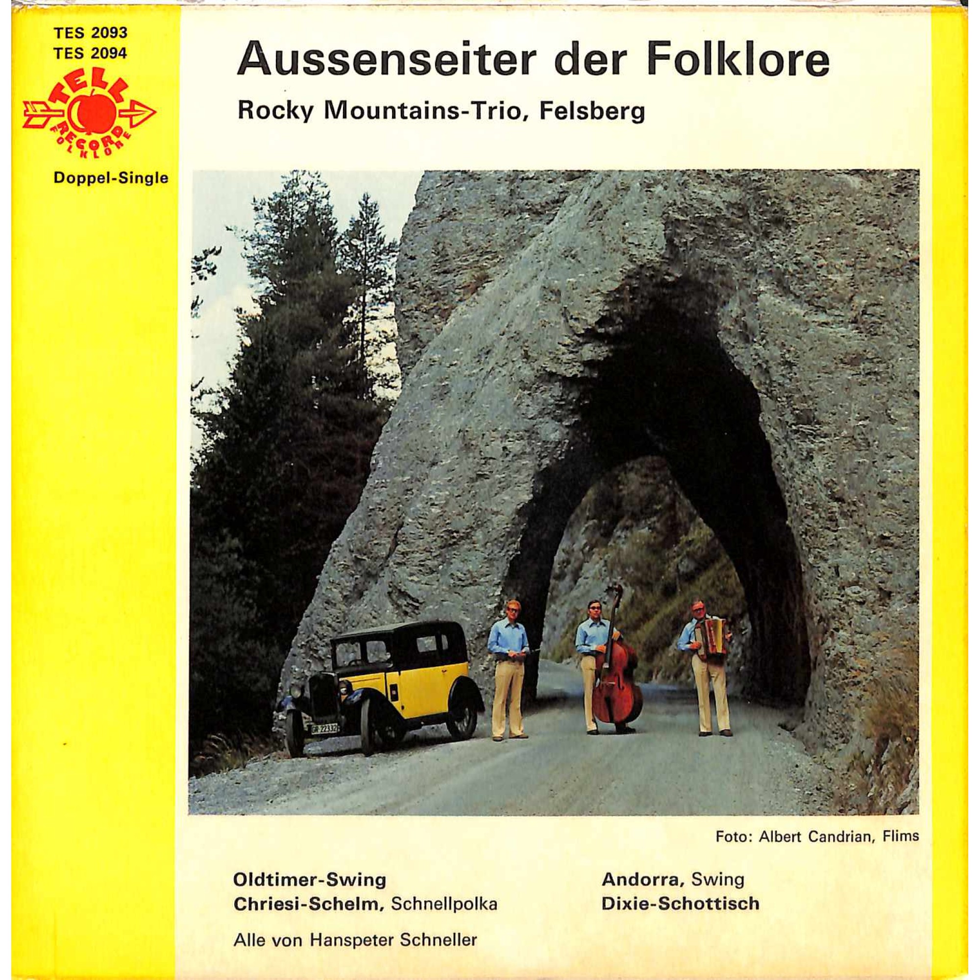 Occ. EP Vinyl: Rocky Mountains-Trio, Felsberg - Aussenseiter der Folklore Occ. EP Vinyl: Rocky Mountains-Trio, Felsberg - Aussenseiter der Folklore
