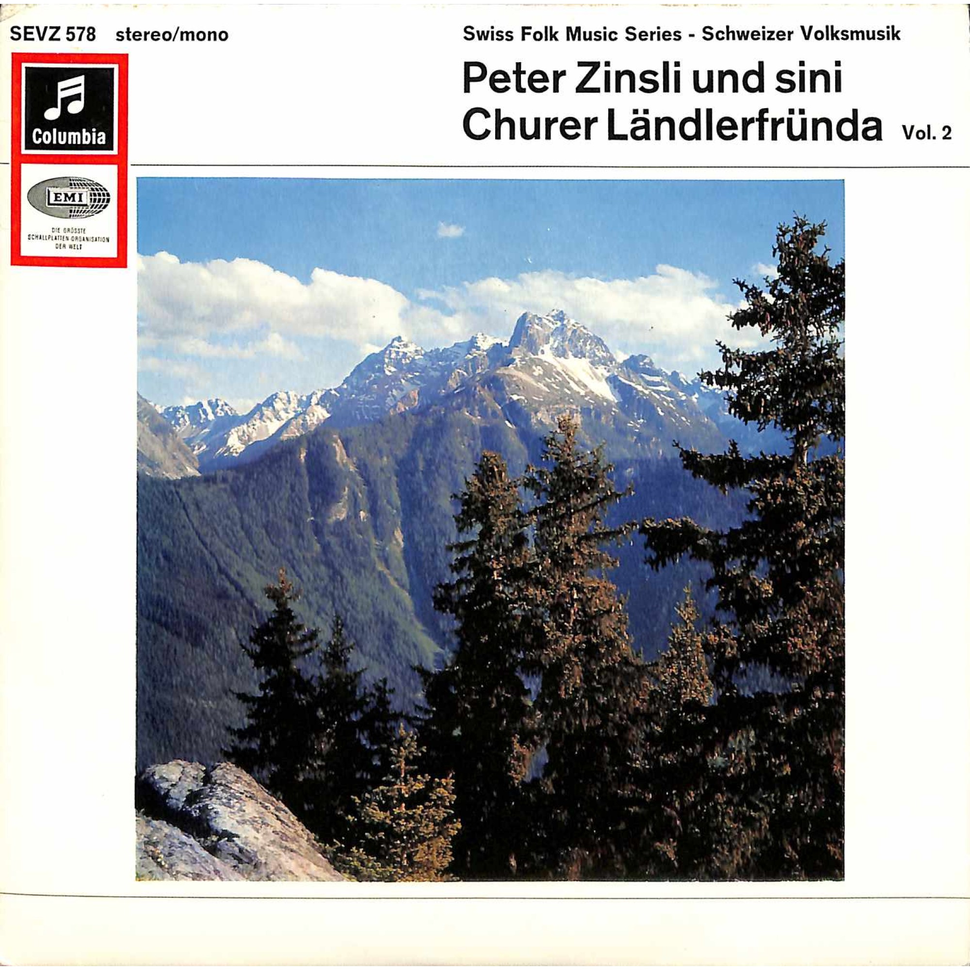 Occ. EP Vinyl: Peter Zinsli und sini Churer Ländlerfründa Vol. 2 Occ. EP Vinyl: Peter Zinsli und sini Churer Ländlerfründa Vol. 2