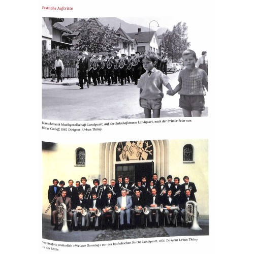 Buch: Chronik Musikgesellschaft Landquart 1900-2001 - Ernst Lampert mit CD