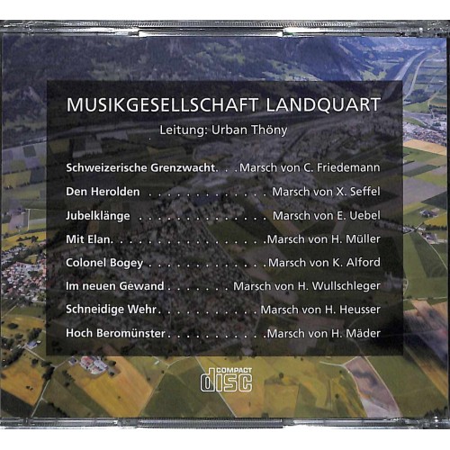 Buch: Chronik Musikgesellschaft Landquart 1900-2001 - Ernst Lampert mit CD