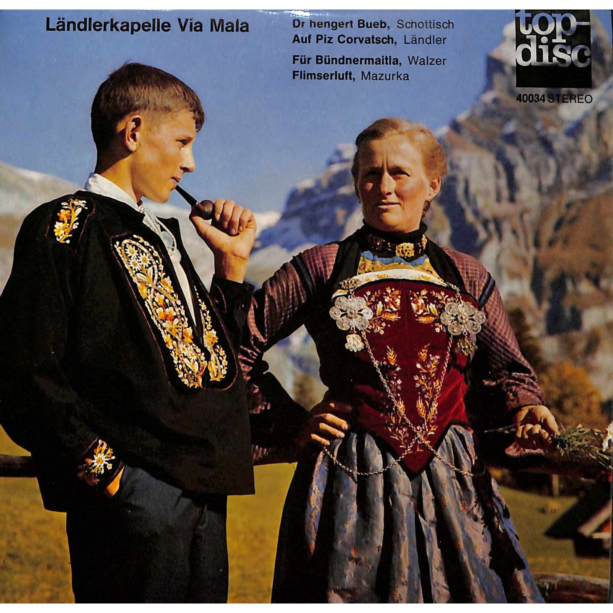 Occ. EP Vinyl: Ländlerkapelle Via Mala - Dr hengert Bueb Occ. EP Vinyl: Ländlerkapelle Via Mala - Dr hengert Bueb
