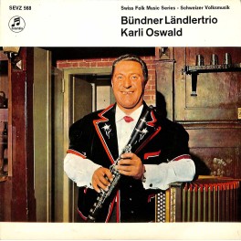 CD-Kopie von EP Vinyl: Bündner Ländlertrio Karli Oswald - Bündner Obed im Alt-Züri
