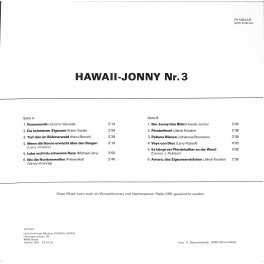 CD-Kopie von Vinyl: Hawaii-Jonny No. 3