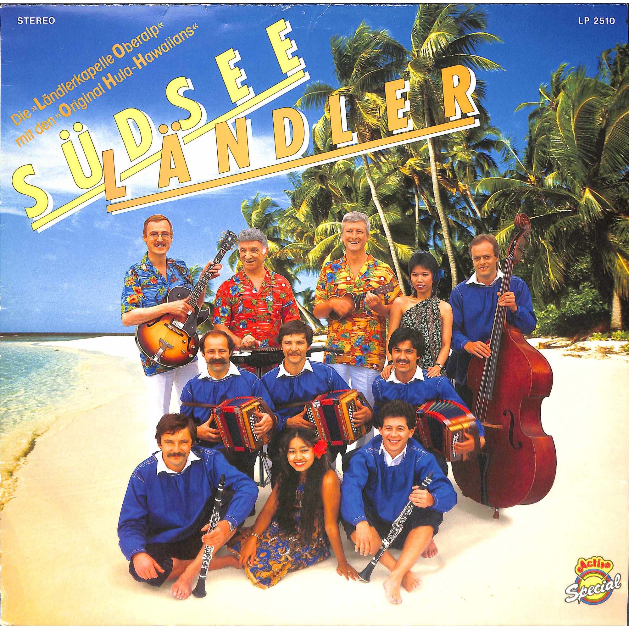 CD-Kopie von Vinyl: Ländlerkapelle Oberalp mit Den Original Hula-Hawaiians – Südsee Ländler CD-Kopie von Vinyl: Ländlerkapelle Oberalp mit Den Original Hula-Hawaiians – Südsee Ländler