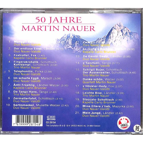Occ. CD 50 Jahre Martin Nauer