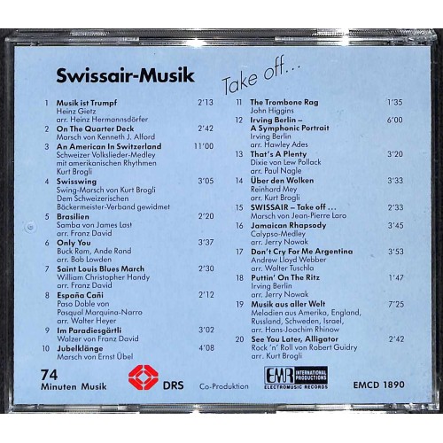 Occ. CD Swissair-Musik - Kurt Brogli - Take off...
