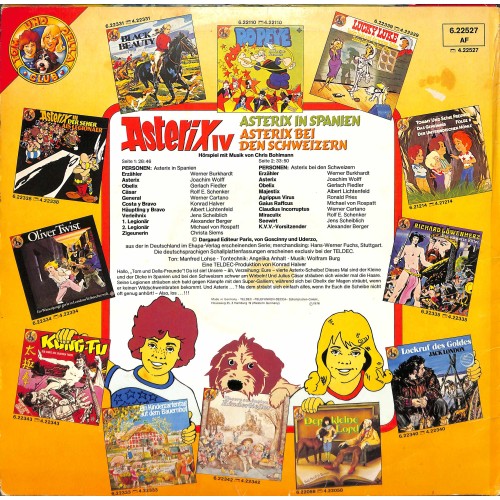 CD + LP:  Asterix IV Asterix in Spanien - Asterix bei den Schweizern