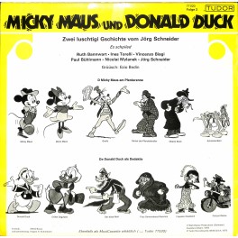 CD + LP:  Micky Maus und Donald Duck No. 3 - Dialekt von Jörg Schneider - Ruth Bannwart, Ines Torelli, Paul Bühlmann, Jörg Schneider