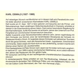 Noten: für Klarinette 16 beliebte und vielverlangte Erfolge von Karl Oswald (zweistimmig) Noten: für Klarinette 16 beliebte und vielverlangte Erfolge von Karl Oswald (zweistimmig)