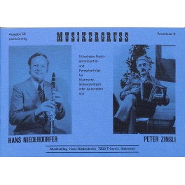 Noten: für Klarinette, Schwyzerörgeli, Akkordeon - 16 beliebte Erfolge von Peter Zinsli und Hans Niederdorfer (zweistimmig)