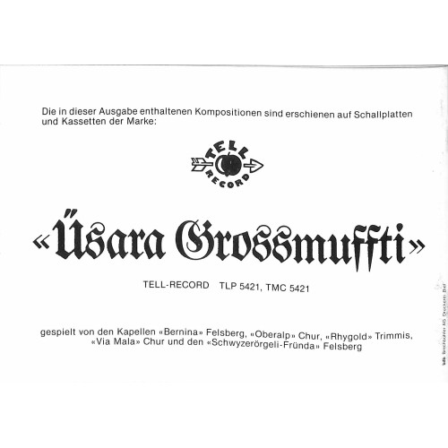 Noten + CD : für Klarinette und Akkordeon -  die schönsten Kompositionen von Hans Fischer (zweistimmig)