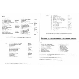 Sparpaket No. 4 Noten: 4 Notenbüchlein mit 70 beliebten Schweizer Kompositionen