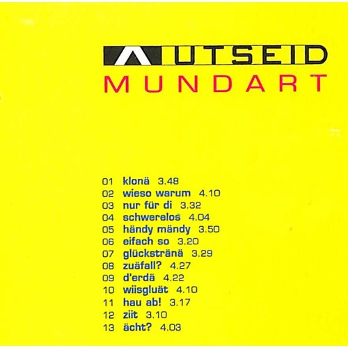Occ. CD Mundart - Autseid