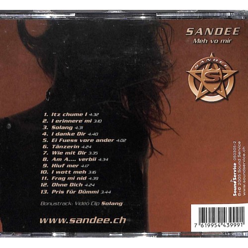 Occ. CD Sandee - meh vo mir