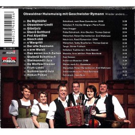 CD wieder anders.... - Obwaldner Huismuisig mit Geschw. Rymann CD wieder anders.... - Obwaldner Huismuisig mit Geschw. Rymann