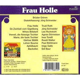 CD Frau Holle von Gebrüder Grimm - mit Trudi Roth, Ines Torelli, Jörg Schneider, Ruedi Walter u.a.